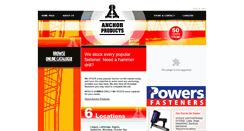 Desktop Screenshot of anchorproducts.ca